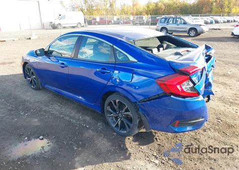2020 Honda Civic Sport from USA, damaged, VIN 2HGFC2F85LH564772